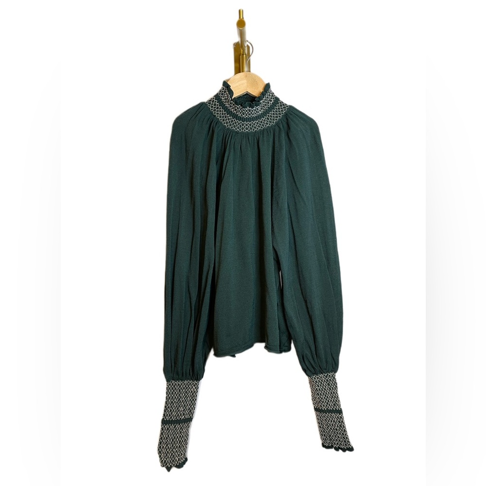 Zara Green Sweater Turtlenecks Size S